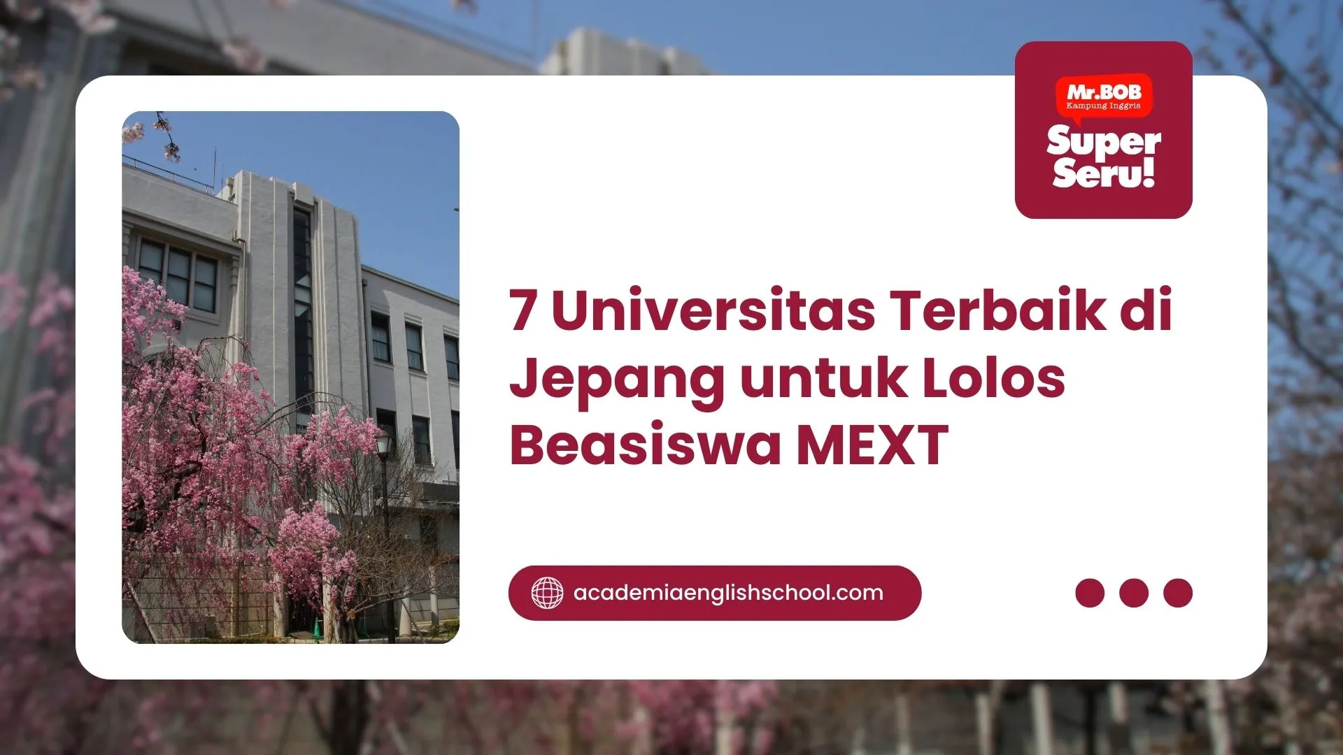universitas terbaik di Jepang