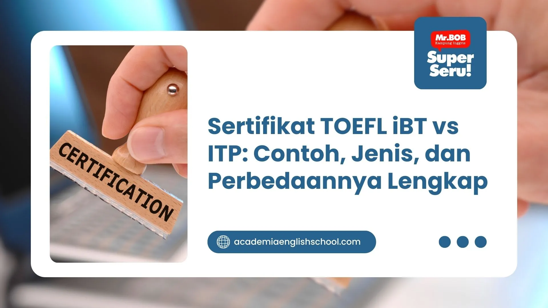 sertifikat toefl ibt itp