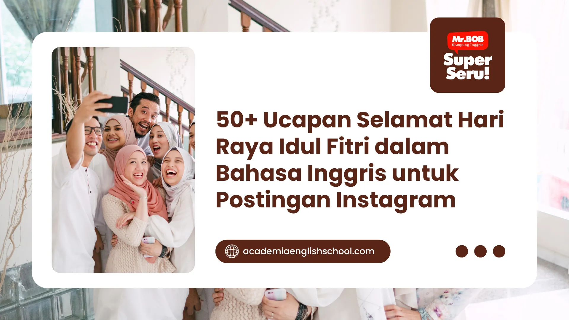50+ Ucapan Selamat Hari Raya Idul Fitri dalam Bahasa Inggris untuk Postingan Instagram