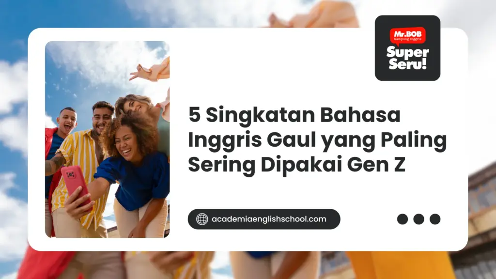 singkatan bahasa inggris gaul
