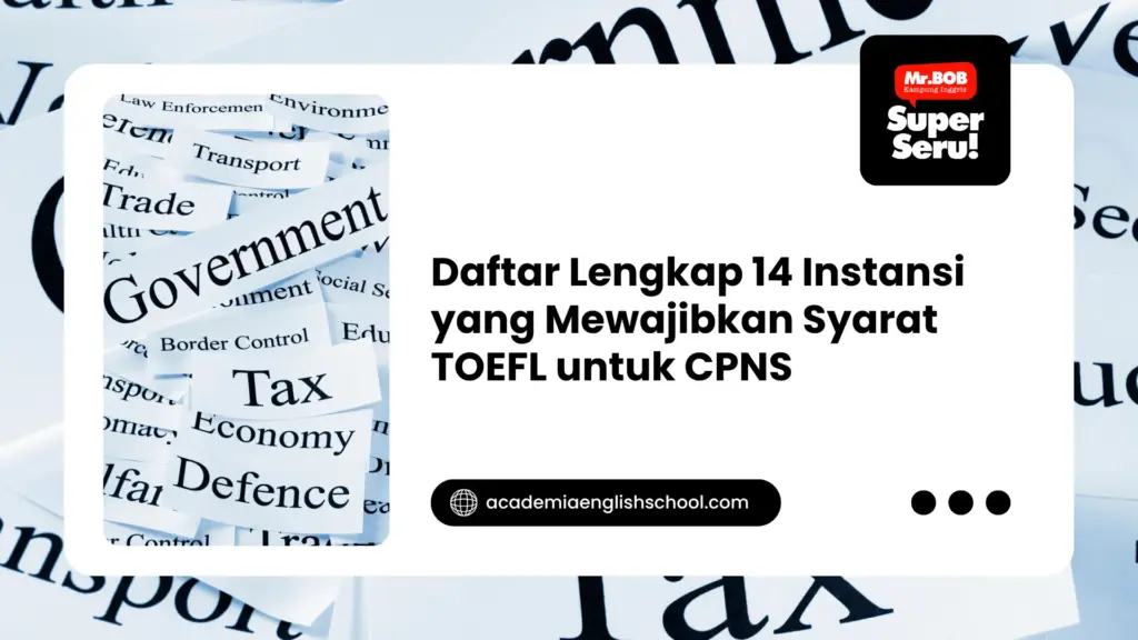 toefl untuk cpns
