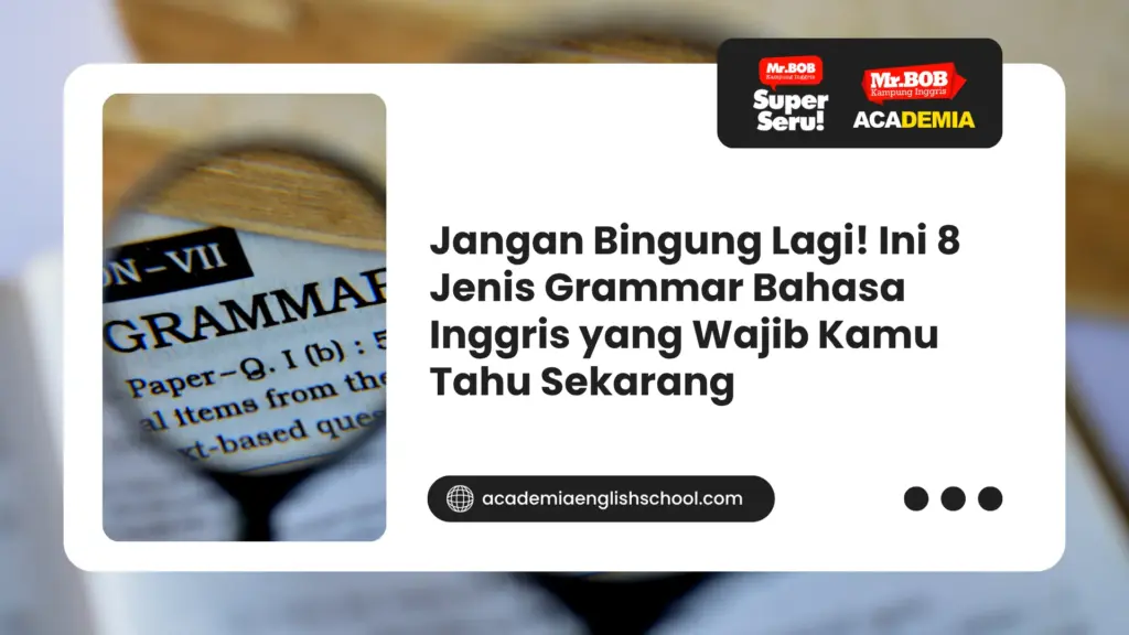 jenis grammar