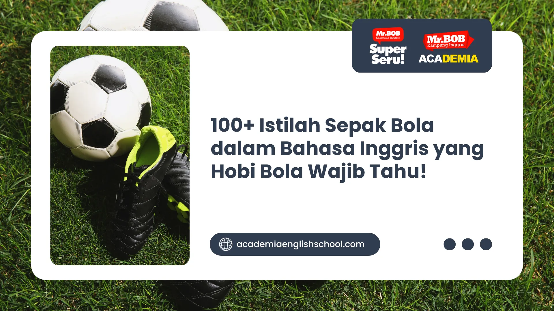 istilah sepak bola dalam bahasa inggris