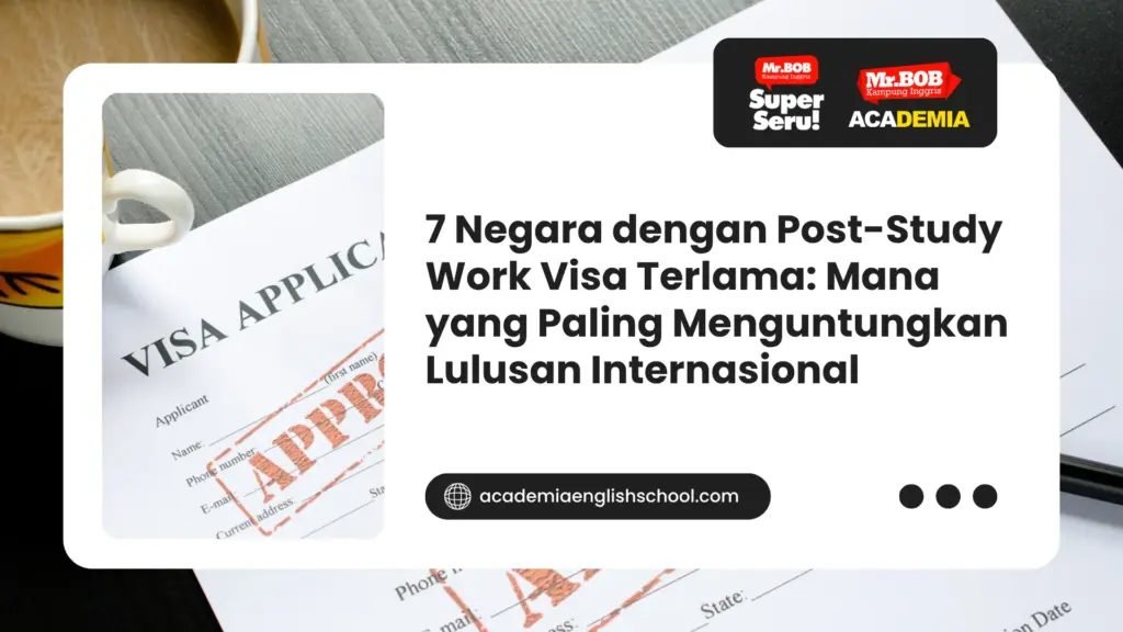 negara dengan post-study work visa