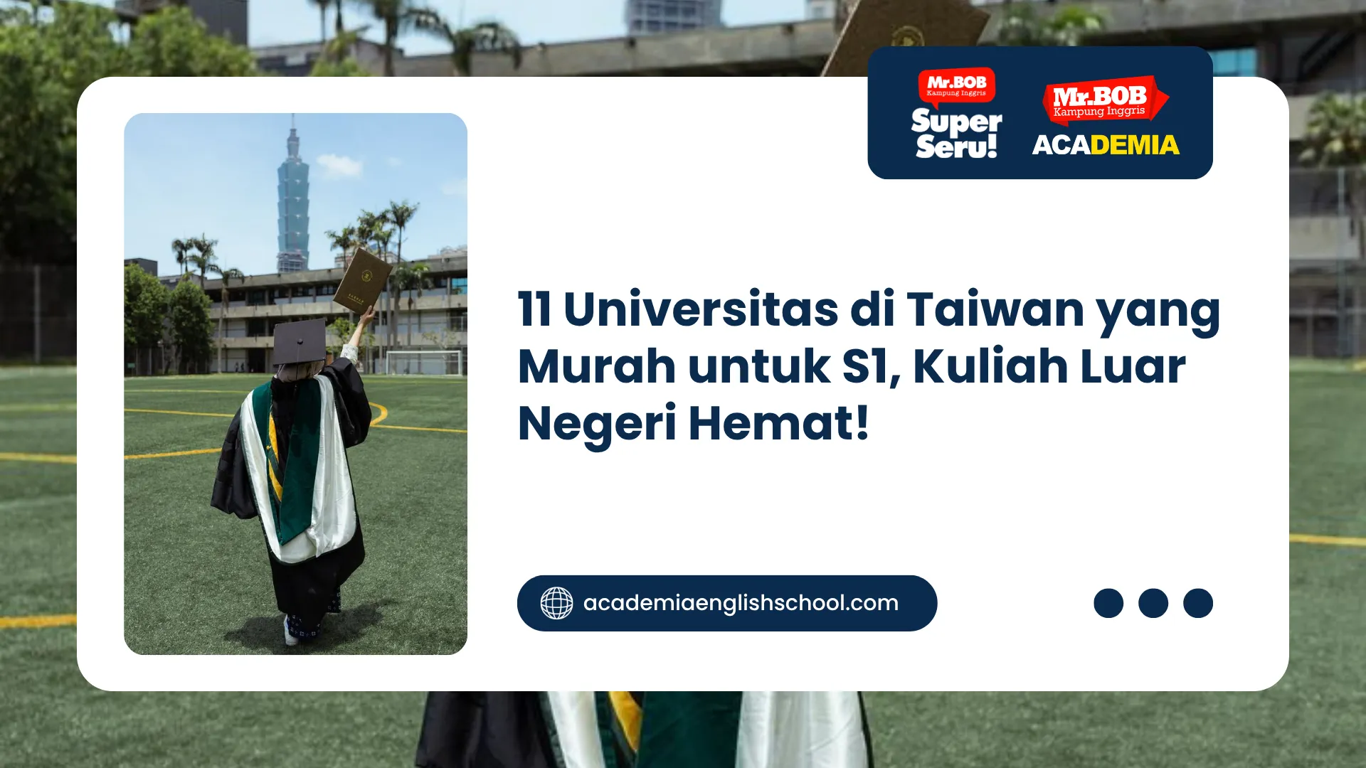 universitas di taiwan yang murah