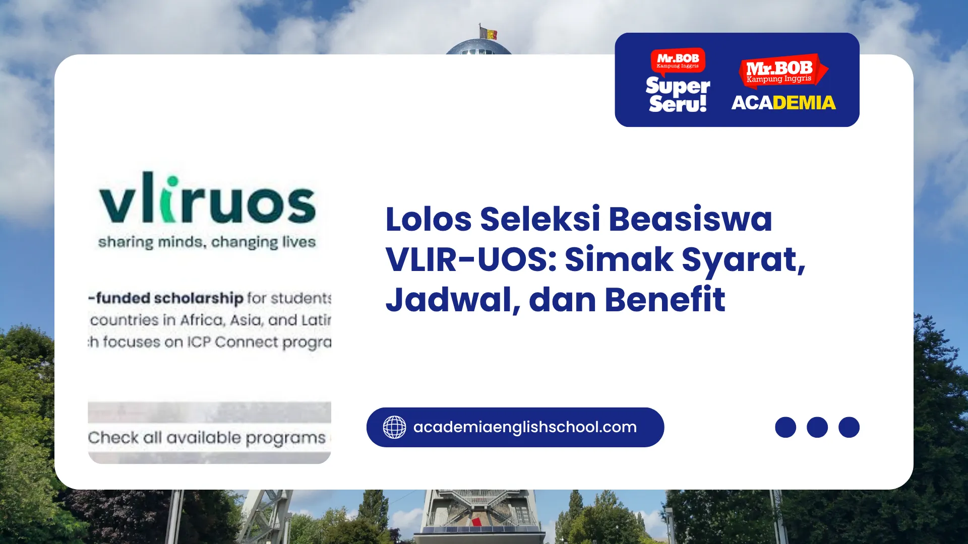 beasiswa vlir-uos