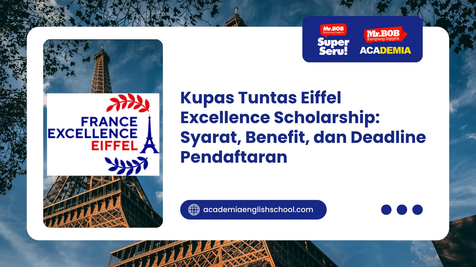 eiffel excellence scholarship