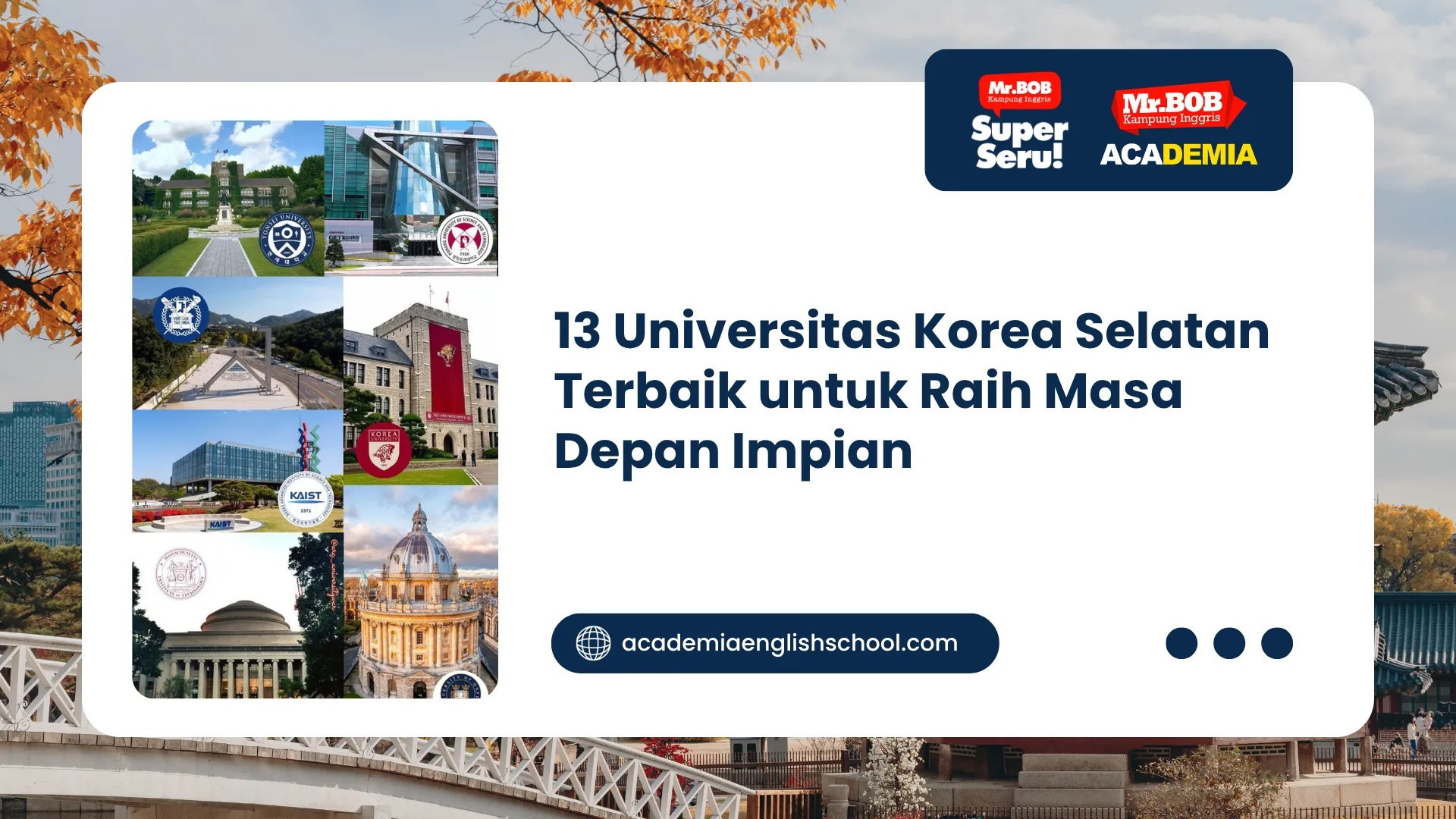 universitas korea selatan terbaik