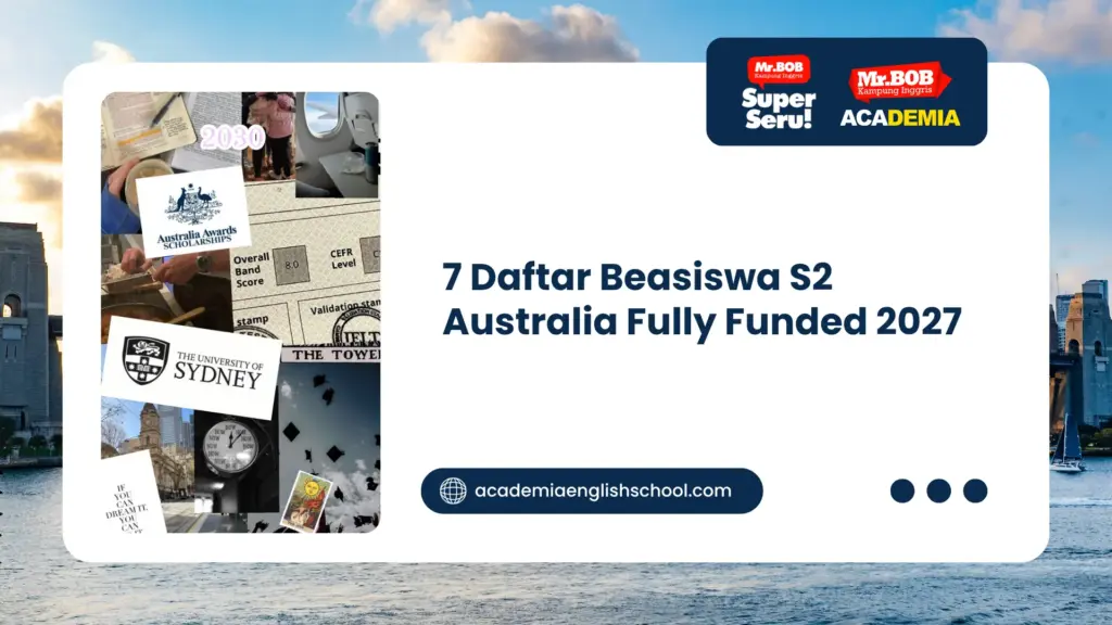 beasiswa s2 australia fully funded 2027