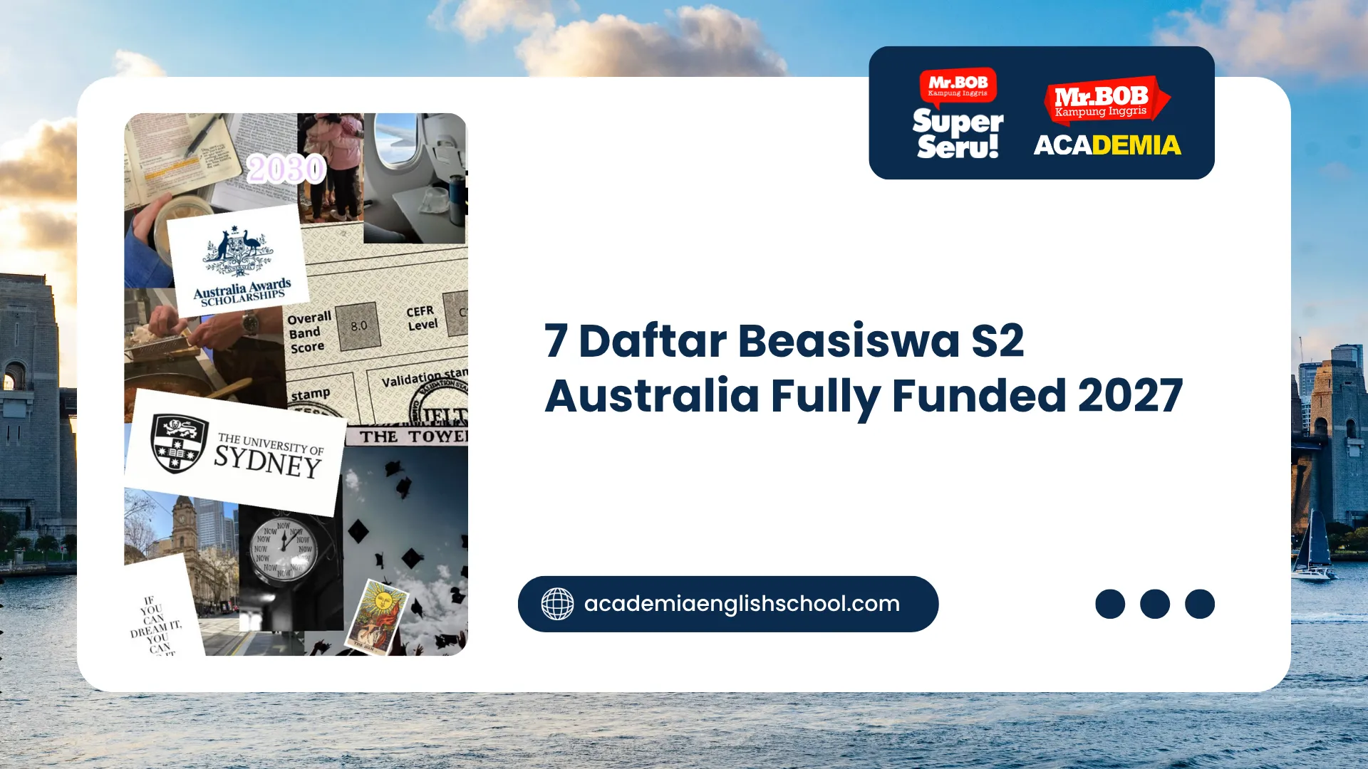 beasiswa s2 australia fully funded 2027